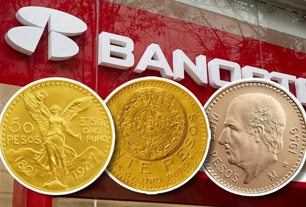 Estas son las monedas conmemorativas por las que Banorte puede pagarte más de 55 mil pesos