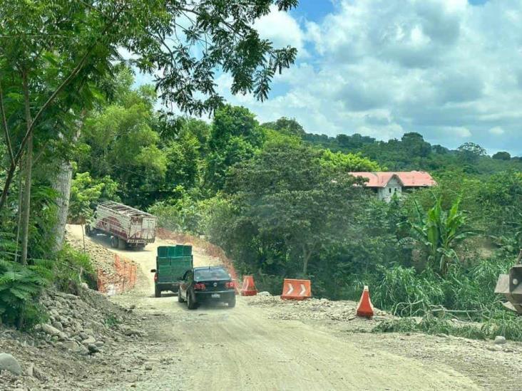 Ampliación del puente de Santa Cruz Hidalgo avanza en Misantla