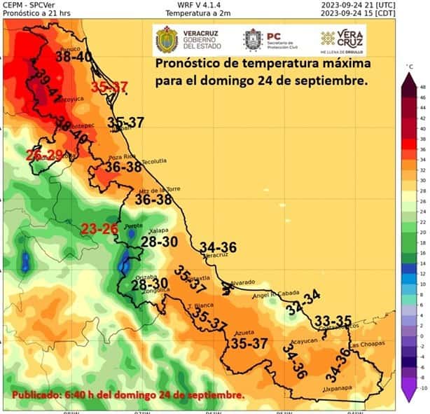 Así estará el clima en Xalapa este domingo 24 de septiembre