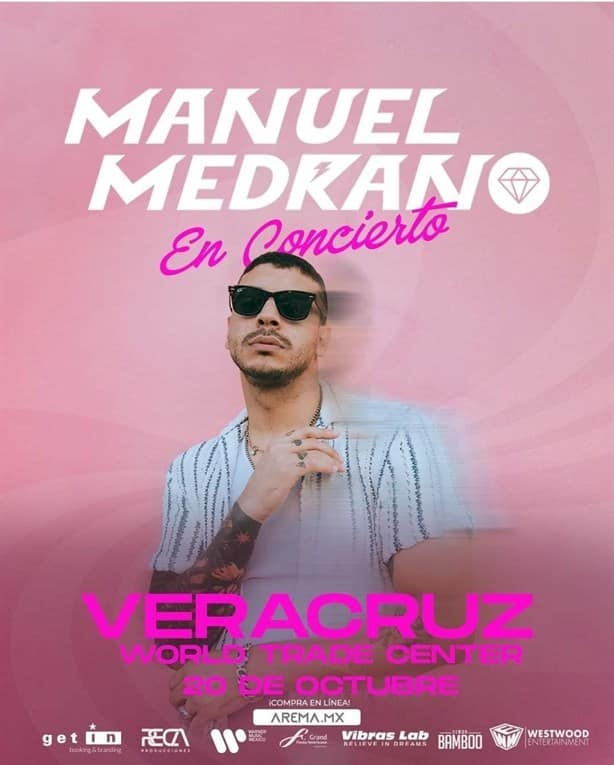 Manuel Medrano estará en Veracruz; fecha y precios de sus boletos