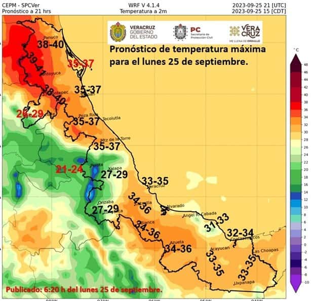 Así estará el clima en Xalapa este lunes 25 de septiembre