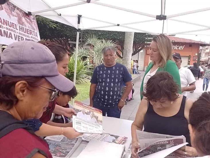 Reúnen firmas en apoyo a Manuel Huerta en Orizaba