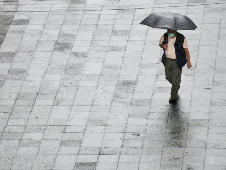 En Xalapa, emiten aviso preventivo por lluvias; ¡no olvides el paraguas!