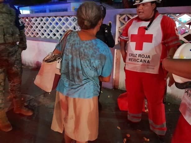 Reporte de presunta mujer atropellada moviliza a Cruz Roja en Veracruz