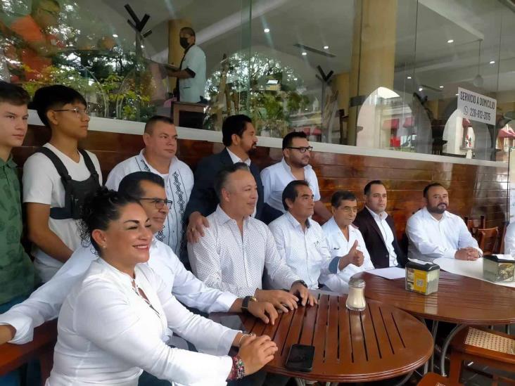 Sergio Gutiérrez Luna recibe respaldo de líderes en Xalapa