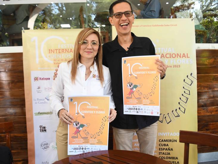 Dedicado a Cri Cri, Décimo Festival Internacional Cuentos y Flores en Xalapa