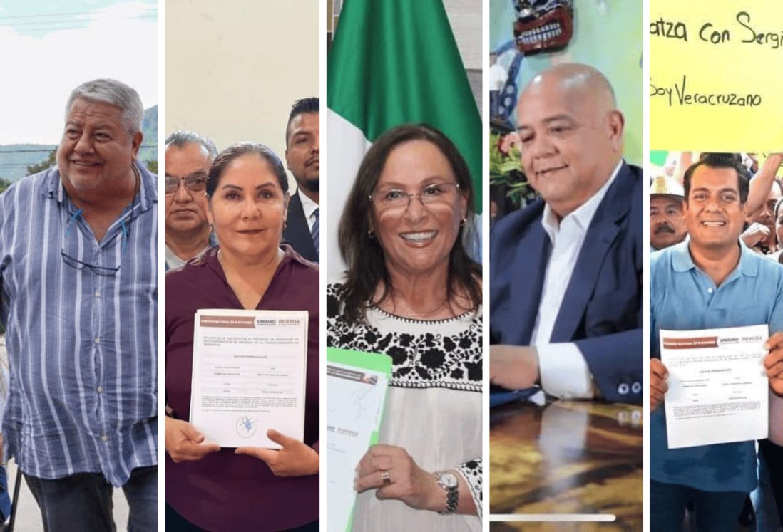 Estas son las “corcholatas” de Morena que buscan la candidatura a la gubernatura de Veracruz