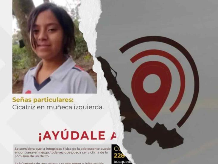 Lanzan SOS por adolescente desaparecida en zona centro de Veracruz