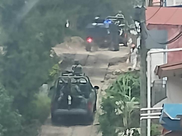 Operativo militar en colonias de Xalapa causa alarma en habitantes