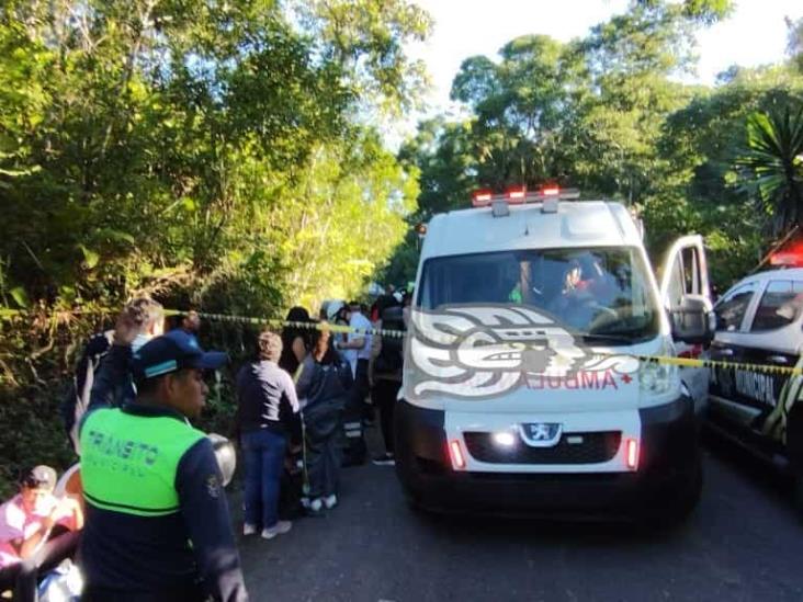 En Córdoba, volcadura de autobús deja 4 lesionados y crisis nerviosa de pasajeros