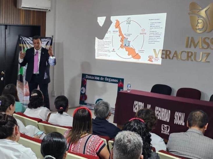 Realizó IMSS Veracruz Norte Conferencia Magistral sobre Donación de Órganos y Trasplantes