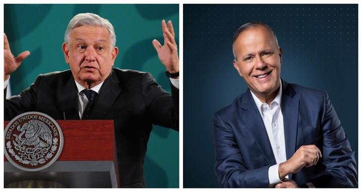 AMLO proyecta entrevista con Ciro Gómez en la mañanera; se defiende de acusaciones