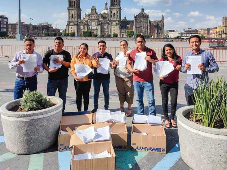 Ciudadanos exigen que Manuel Huerta sea incluido en encuesta de 4T en Veracruz