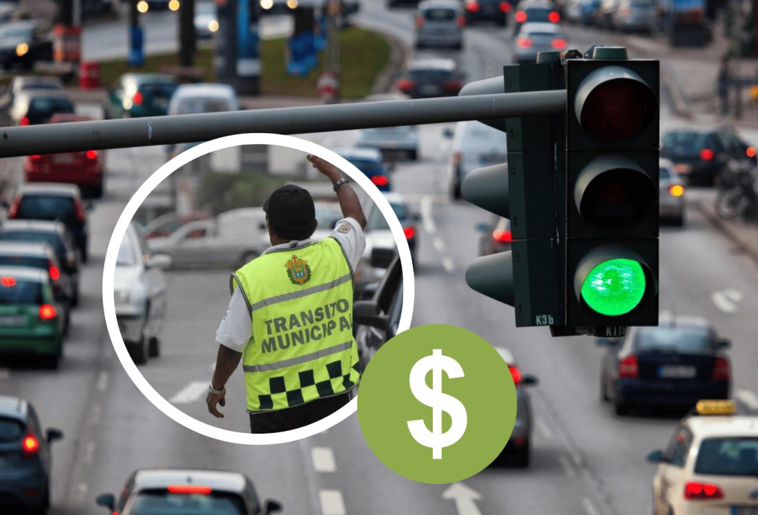 ¿Te multó tránsito de Veracruz por pasarte la luz verde del semáforo parpadeando? Esto tendrás que pagar