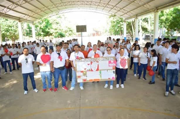 Ayuntamiento de La Antigua conmemora el Día Mundial del Corazón