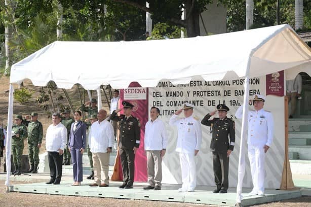 General Gonzalo Aguilar, nuevo comandante de la zona militar de Tuxpan
