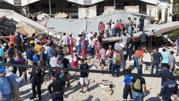 Derrumbe de Iglesia en Ciudad Madero, Tamaulipas deja 10 muertos y 60 heridos (+Video) 