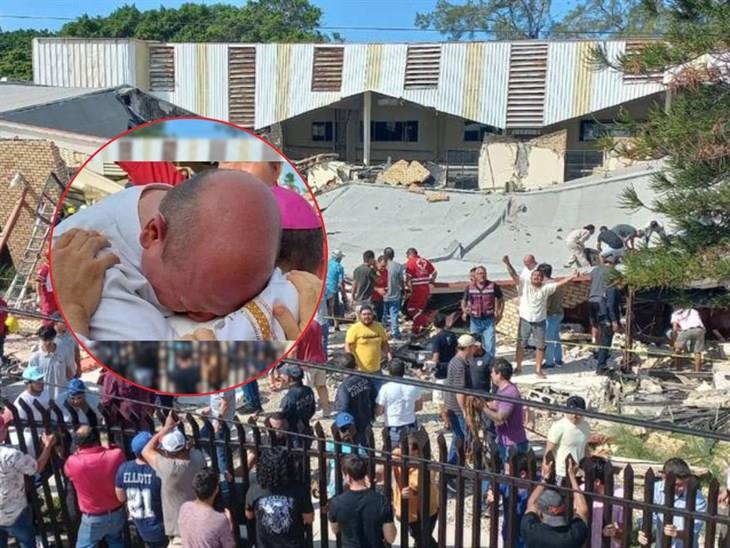 Derrumbe de Iglesia en Ciudad Madero, Tamaulipas deja 10 muertos y 60 heridos (+Video) 