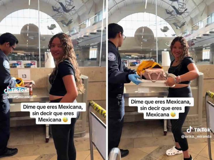 Detienen a mexicana en aeropuerto de Los Ángeles por ‘sospechoso’ bote de chile Tajín (+Video)