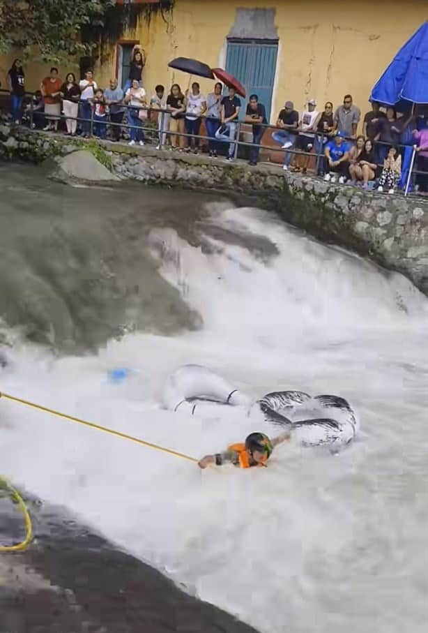 La Regata del Río Orizaba 2023; casi una tragedia ¡Un bolillo pal susto! (+Video) 