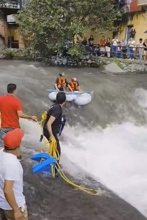 La Regata del Río Orizaba 2023; casi una tragedia ¡Un bolillo pal susto! (+Video) 