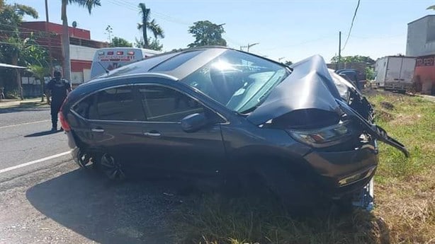 Conductor sufre preinfarto y choca contra camioneta en la Córdoba-La Tinaja