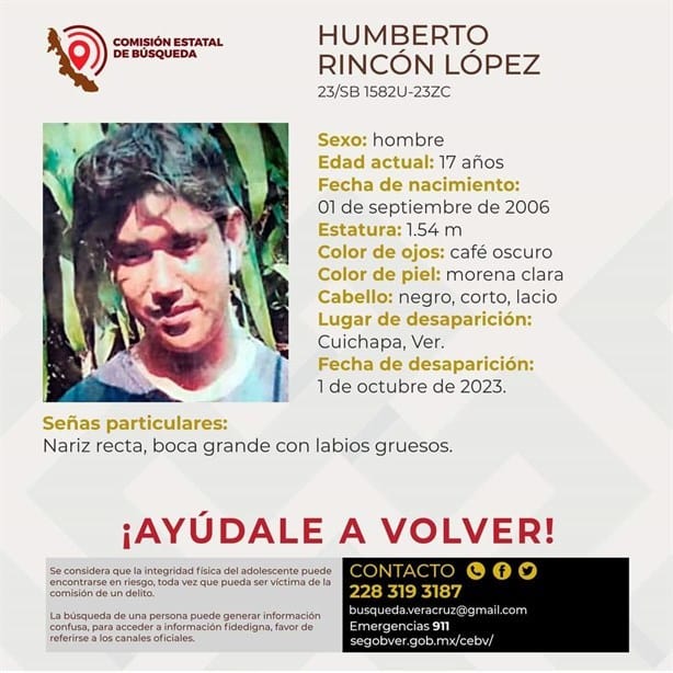 Desaparecen 3 personas en zona centro de Veracruz; 2 son menores de edad