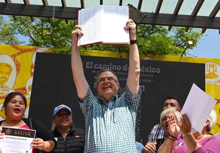 Marcelo Ebrard: No participaremos en otra cosa que no sea la candidatura a la Presidencia