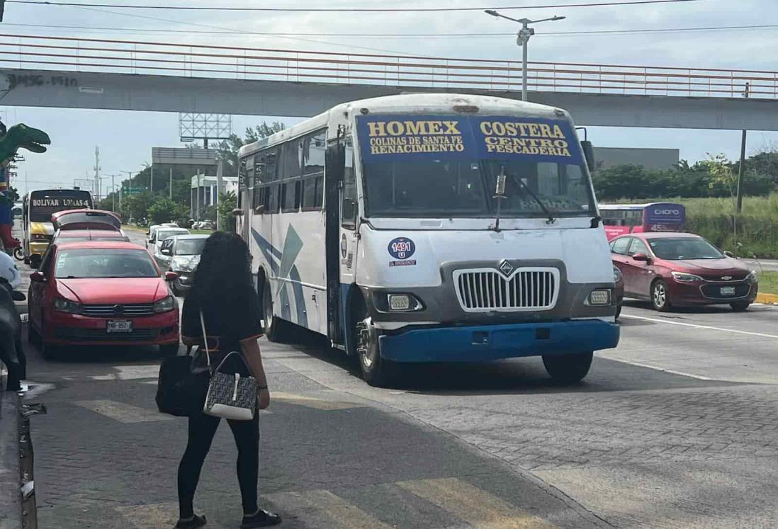 Horarios de rutas de camión urbano en Veracruz-Boca del Río