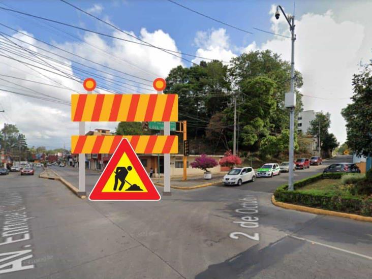 Esta calle de Xalapa estará cerrada a partir del lunes 09 de octubre ¡Atento!