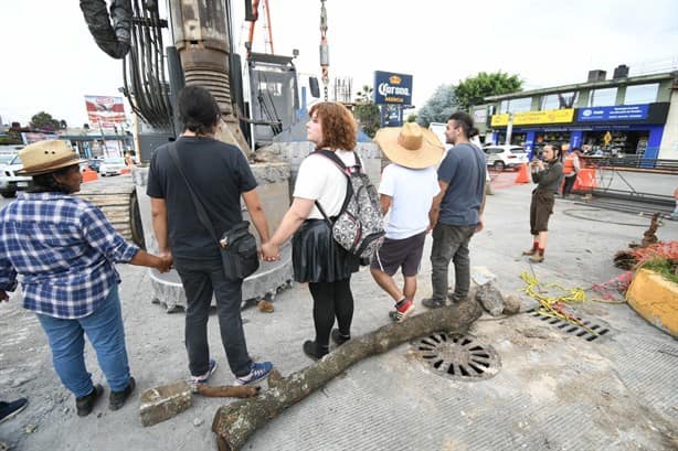 Usan a empleados de constructora como grupo de choque contra ambientalistas en Xalapa