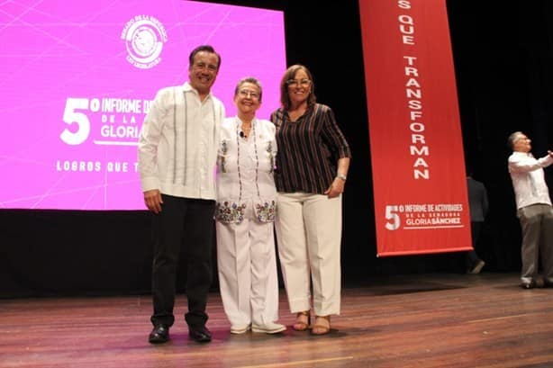 Legado Transformador, el V Informe de Gloria Sánchez en Veracruz