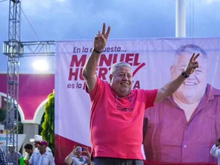 Ya estoy en la encuesta por Gubernatura de Veracruz, afirma Manuel Huerta