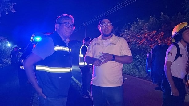 Vuelca autobús en Minatitlán; PC estatal confirma 35 pasajeros lesionados