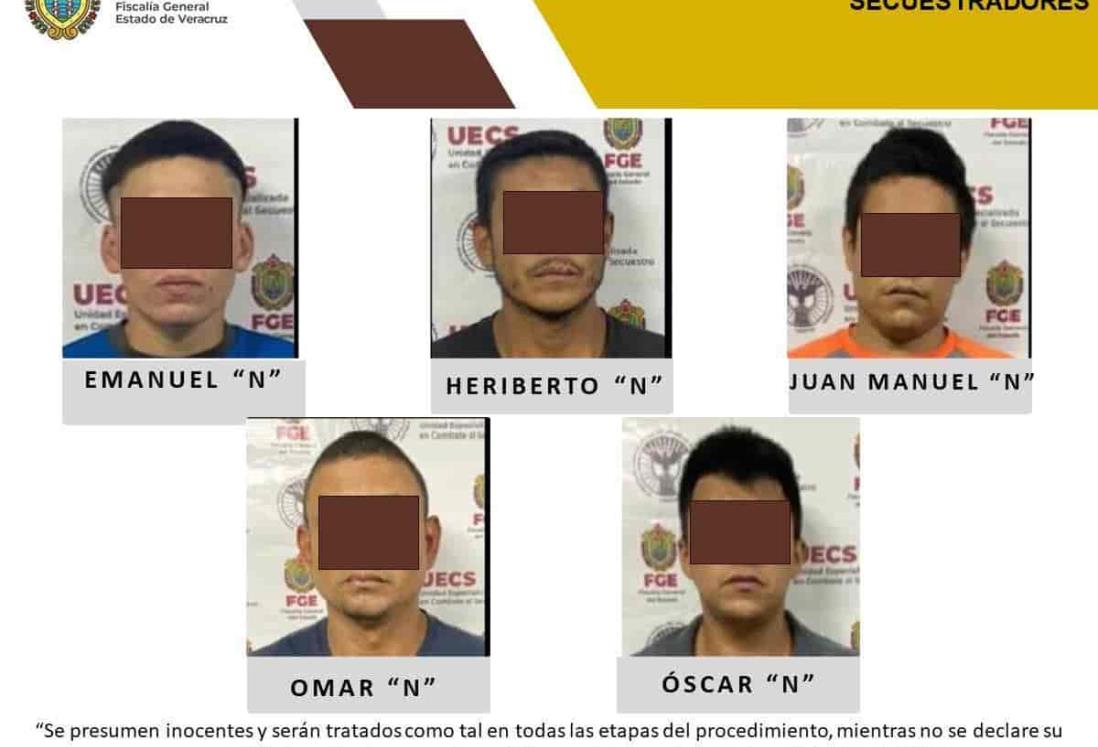 Detienen a cinco presuntos secuestradores en Cosamaloapan