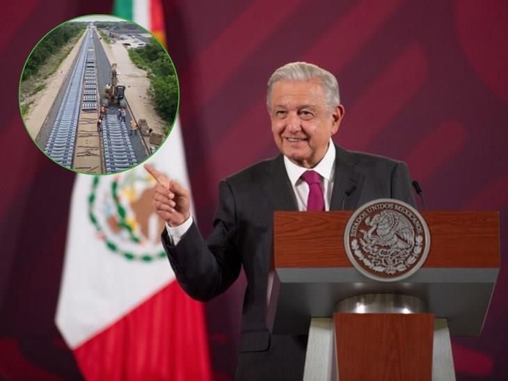 AMLO: el tramo 3 del Tren Maya está prácticamente construido