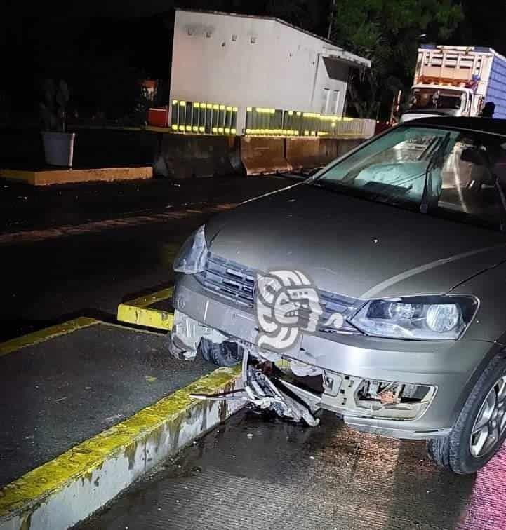 Tercer choque en 15 días en ex caseta de cobro de Fortín de las Flores