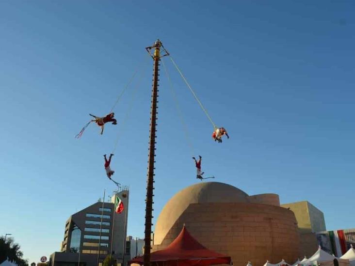 De Papantla a Tijuana; voladores llegarán a la frontera México-EU