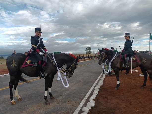 AMLO rinde homenaje al Heroico Colegio Militar en Perote, Veracruz (+Video)