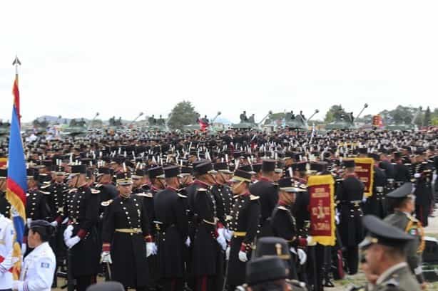 AMLO rinde homenaje al Heroico Colegio Militar en Perote, Veracruz (+Video)