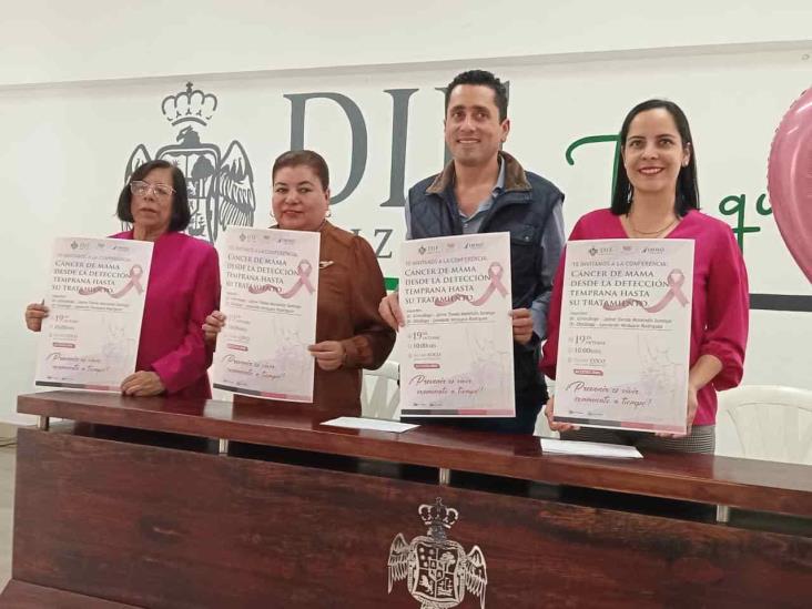 En Orizaba, anuncian conferencia sobre el cáncer de mama