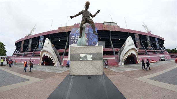En esta cancha jugaron los Tiburones Rojos de Veracruz antes que el Estadio Luis Pirata Fuente