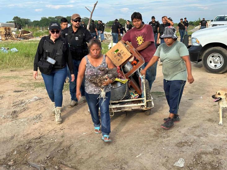 Desalojan a invasores en Lagos de Puente Moreno por presunta invasión a terrenos