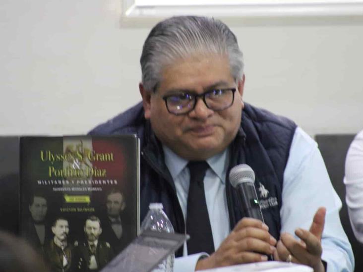 Humberto Morales desentraña en Misantla secretos de presidentes Ulises S. Grant y Porfirio Díaz