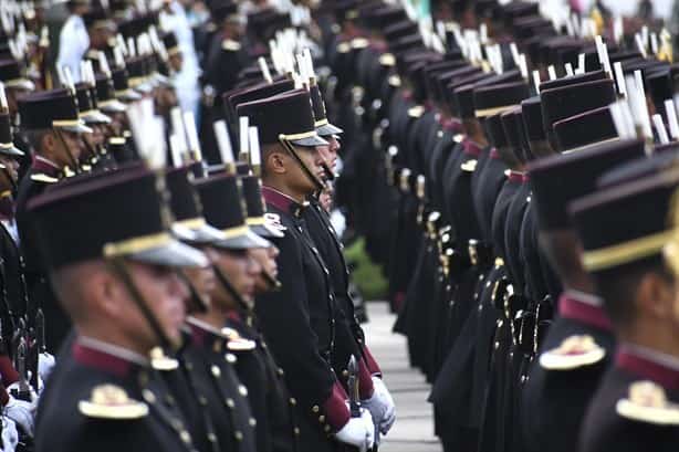 AMLO rinde homenaje al Heroico Colegio Militar en Perote, Veracruz (+Video)