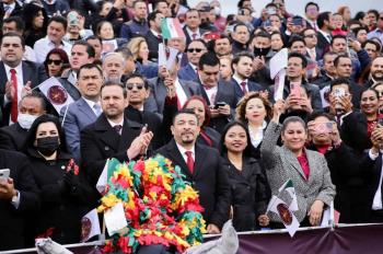 Congreso de Veracruz, presente en el Bicentenario del Heroico Colegio Militar