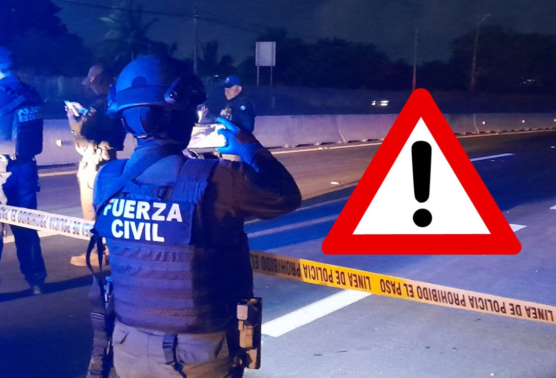 Adulto mayor muere atropellado en carretera Veracruz-Xalapa