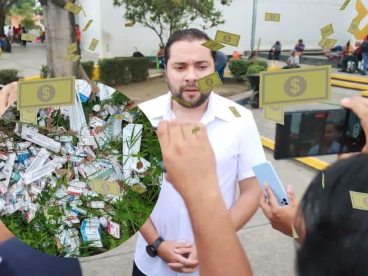 Jorge Sisniega pagó en Veracruz 30 mdp para recoger medicamentos caducos y ocultarlos