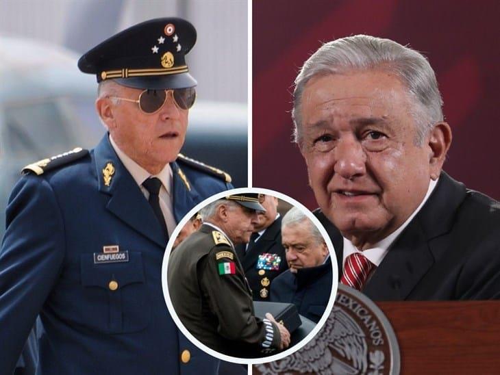 AMLO: Críticas a Cienfuegos vienen de “progres buena ondita”