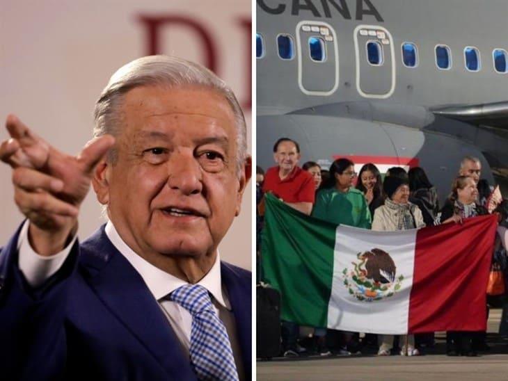 AMLO confirmó el regreso de 287 mexicanos provenientes de Israel